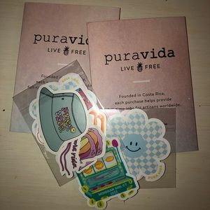BUNDLE of 24 pura vida stickers